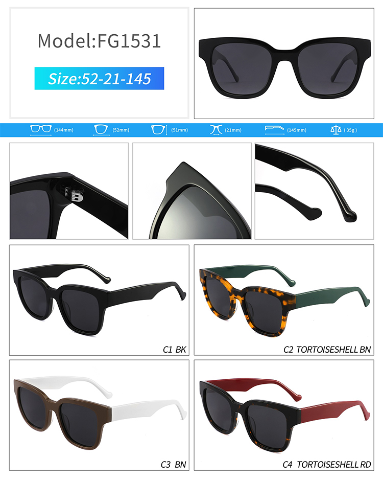 FG1531-sunglasses women polarized FG1531-نظارة شمسية نسائية مستقطبة
