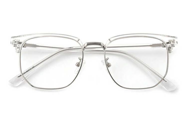 Combination Transparent Frame Glasses مجموعة نظارات بإطار شفاف