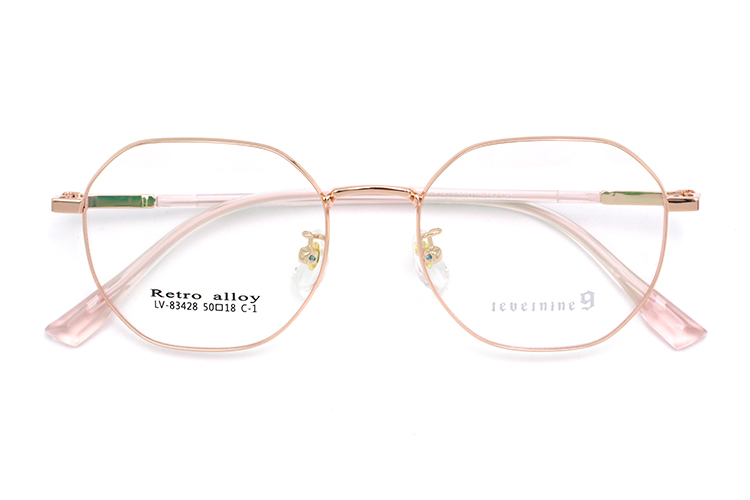 إطار النظارة معدن - روز جولد