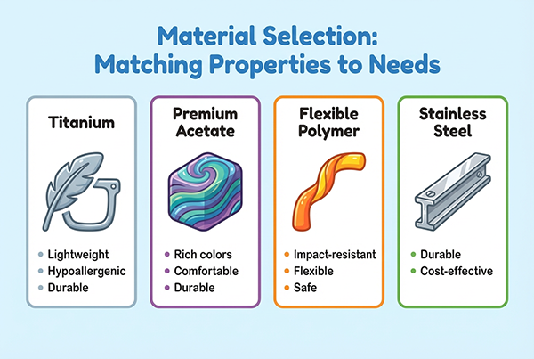 Material Selection Matching Properties to Needs اختيار المواد مطابقة الخصائص للاحتياجات