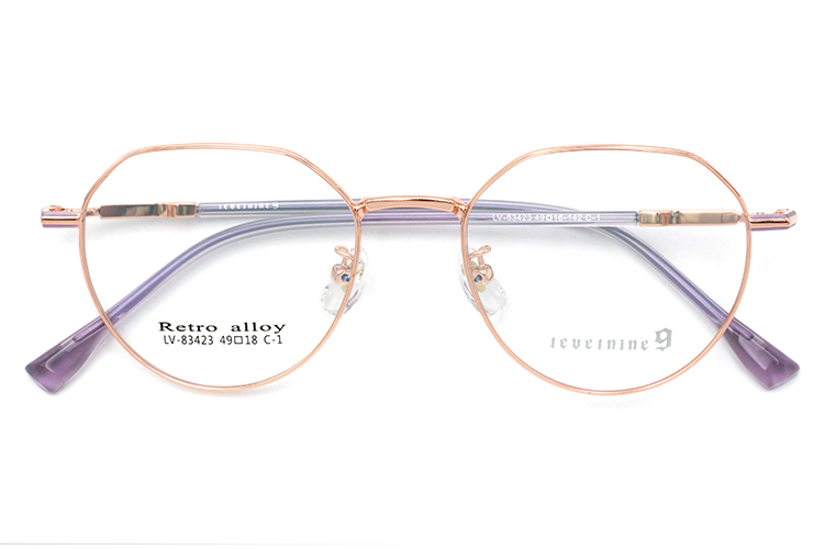 أحدث إطارات النظارات الرجالية - ذهبي