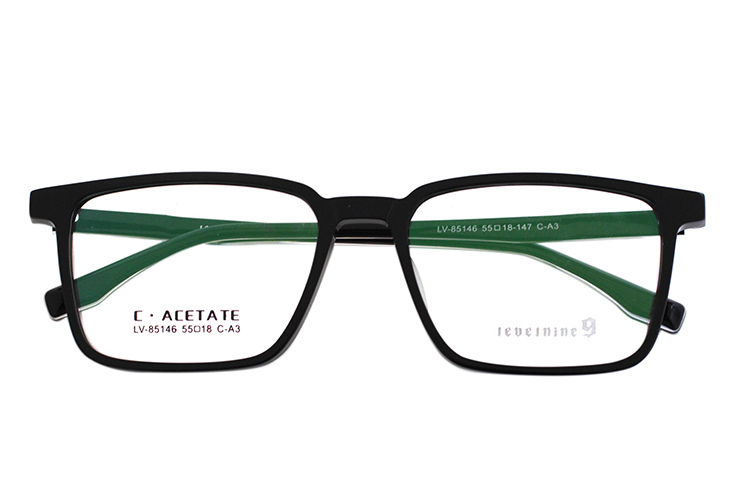 LevelNine Acetate Glasses Frames 85146 (14) إطارات نظارة من ليفل ناين مصنوعة من خلات 85146 (14)