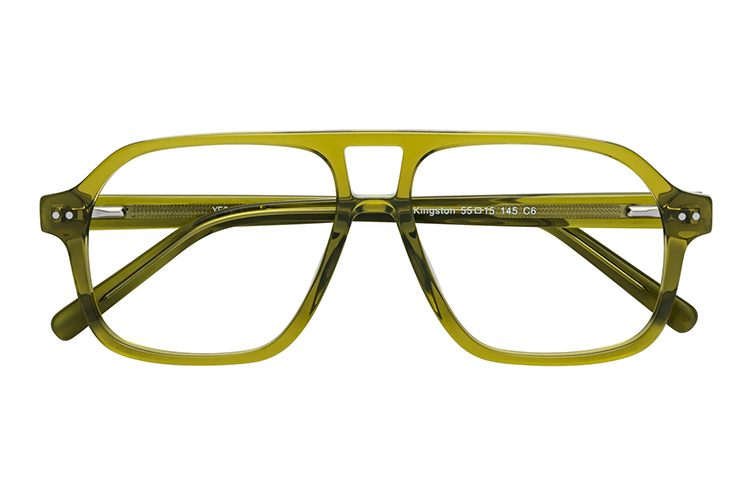 Transparent Frame Aviator Glasses نظارات طيار بإطار شفاف