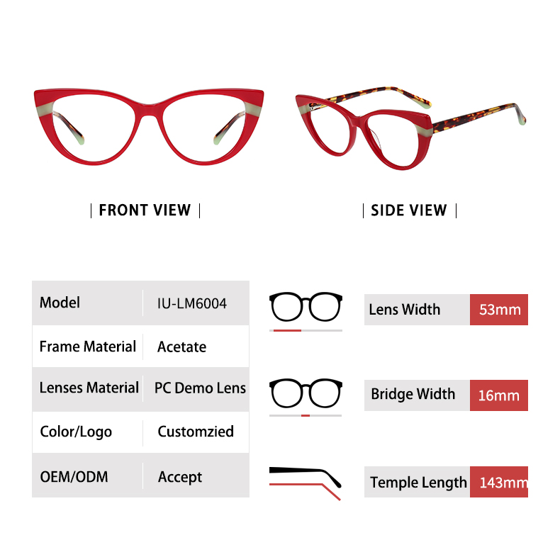 إطارات عين القطة البصرية_تفاصيل