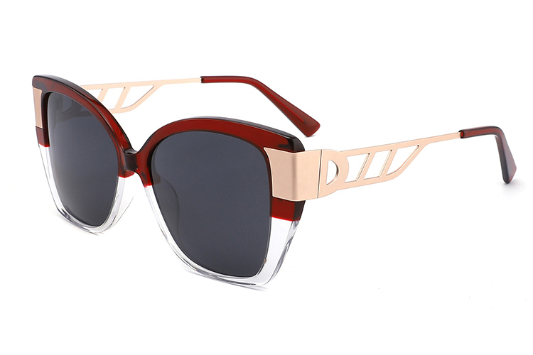 نظارة شمسية معدنية من الأسيتات-YD1046T