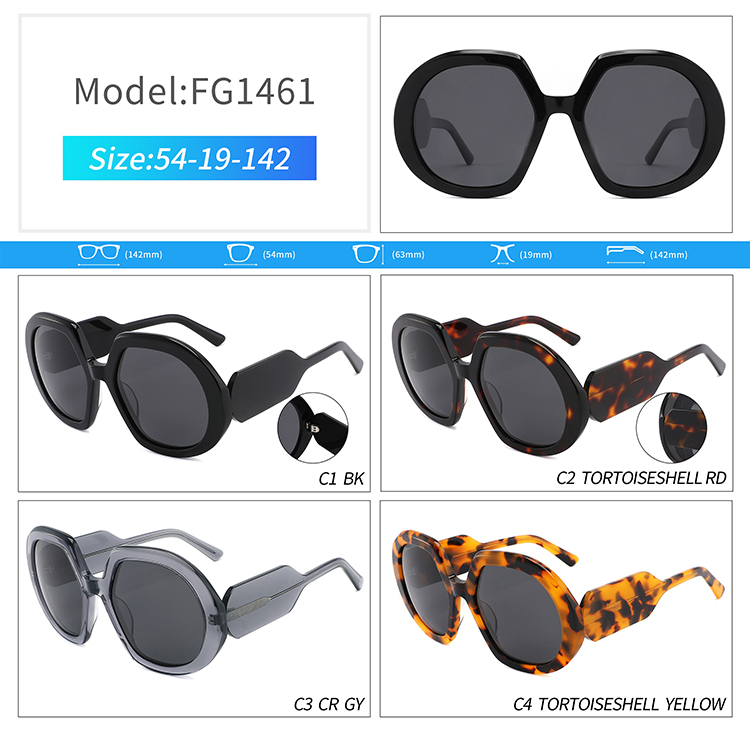 FG1461- نظارات شمسية رجالية فاخرة مستقطبة