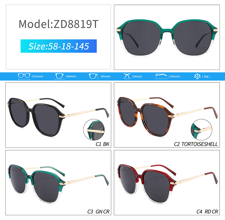 تباع النظارات الشمسية ZD8819 بكميات كبيرة