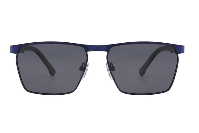 نظارات مستطيلة معدنية