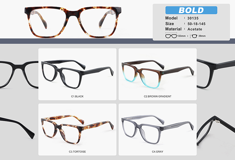 الجملة إطارات النظارات خلات YC30135