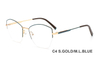 إطارات النظارات المعدنية بالجملة H8341B