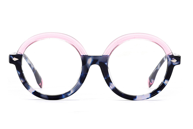 نظارة طبية مستديرة من خلات