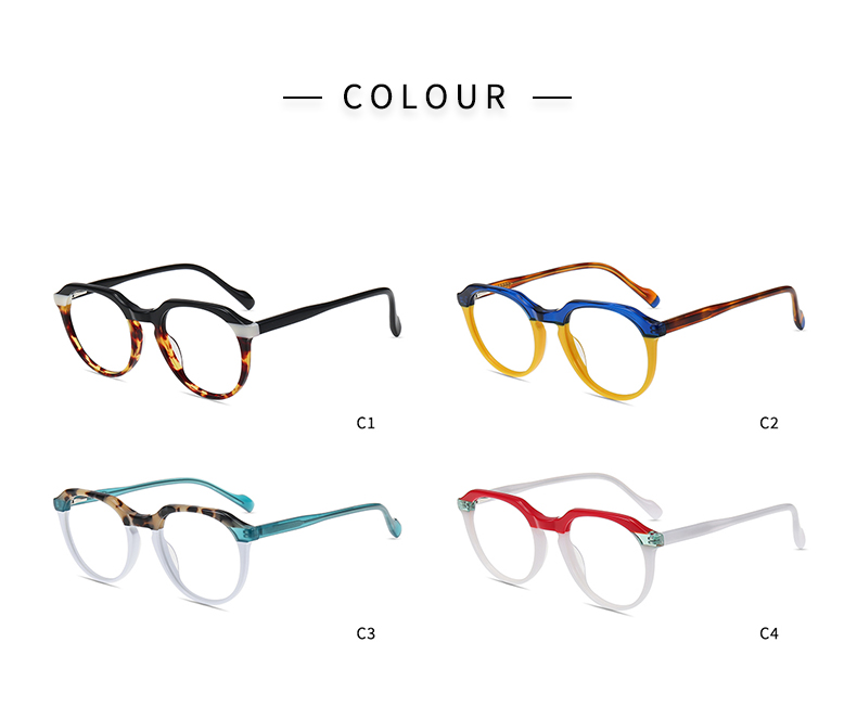 الإطارات البصرية Acetate_color