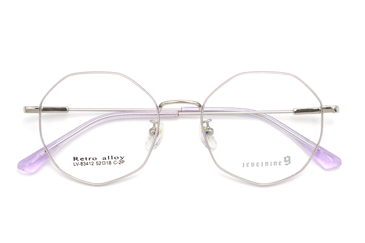 نظارات معدنية - بنفسجي