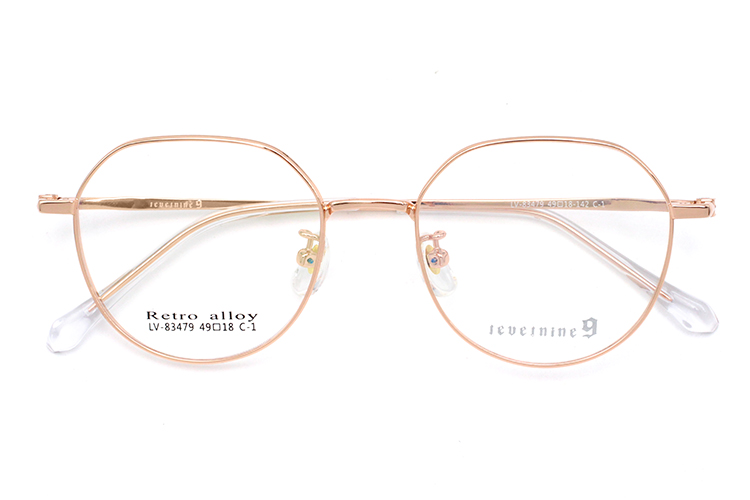 إطارات العين البصرية - ذهبي