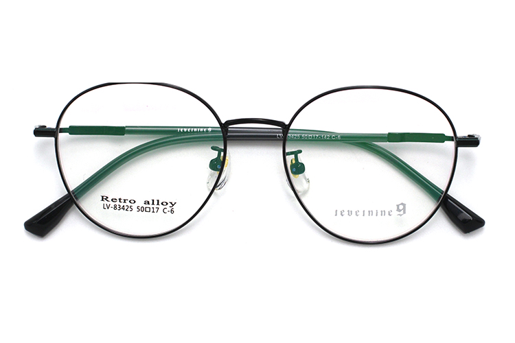 إطارات بصرية معدنية - أسود