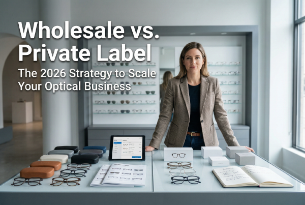 Wholesale vs Private Label Optical Business Strategy 2026 Editorial Cover.png