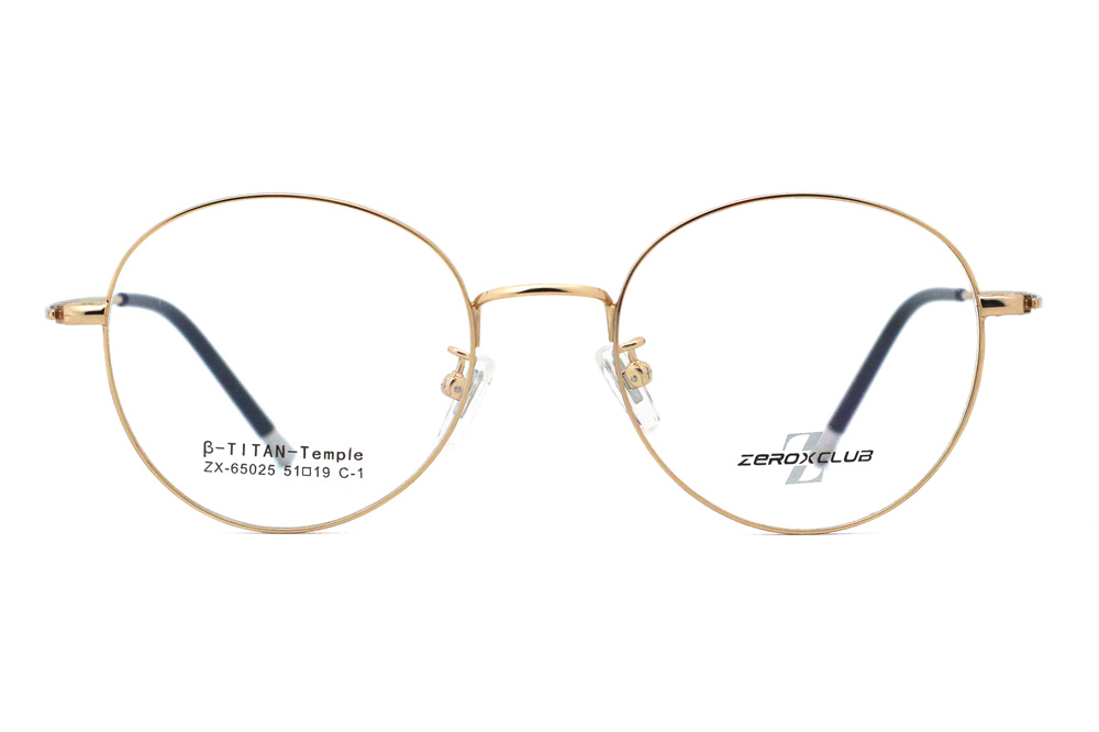 الجملة إطارات النظارات التيتانيوم 65025