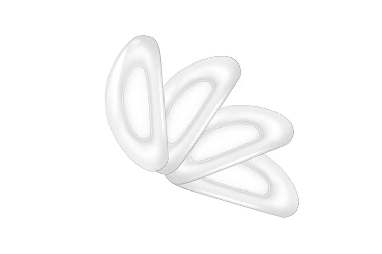 وسادات أنف شفافة رفيعة للغاية