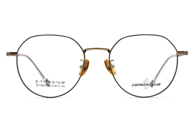 الجملة إطارات النظارات التيتانيوم 66331