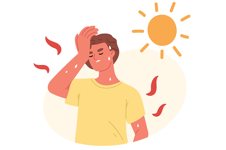 الحرارة - أسباب تحول النظارات ذات الإطار الشفاف إلى اللون الأصفر