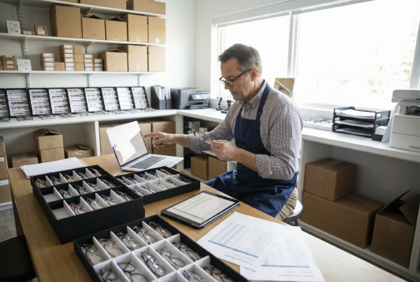 كيفية تقييم المخزون الحالي لإطارات النظارات بالجملة