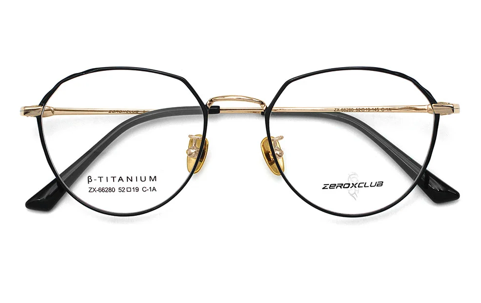 الجملة إطارات النظارات التيتانيوم 66280