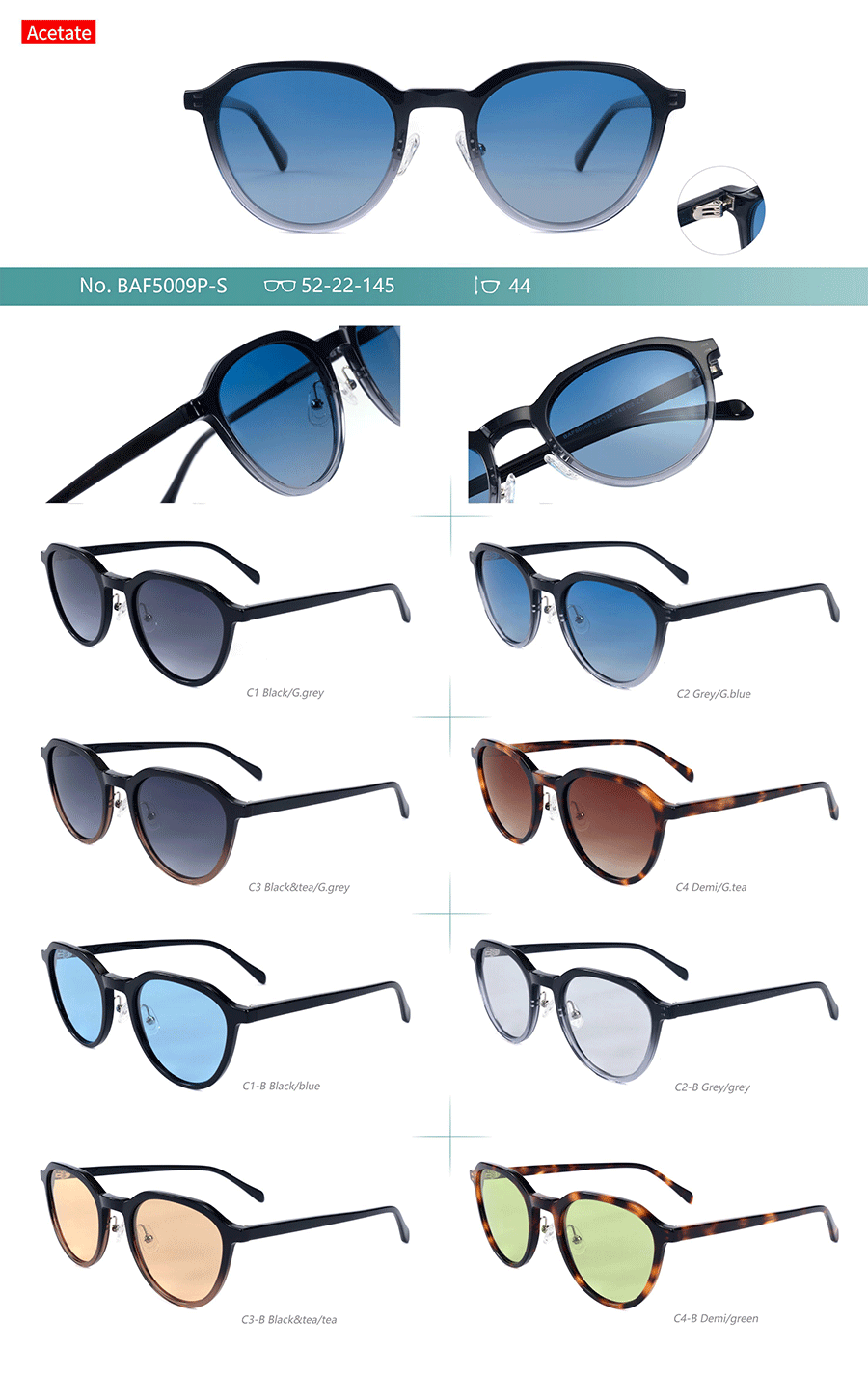 الجملة خلات النظارات الشمسية-BAF5009PS