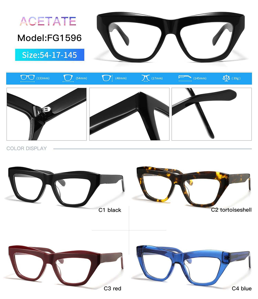 إطارات النظارات ذات الطراز القديم FG1596
