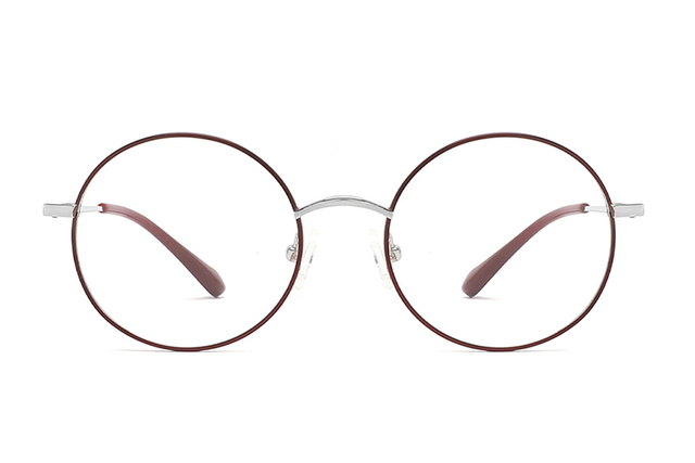 إطارات النظارات المستديرة من التيتانيوم