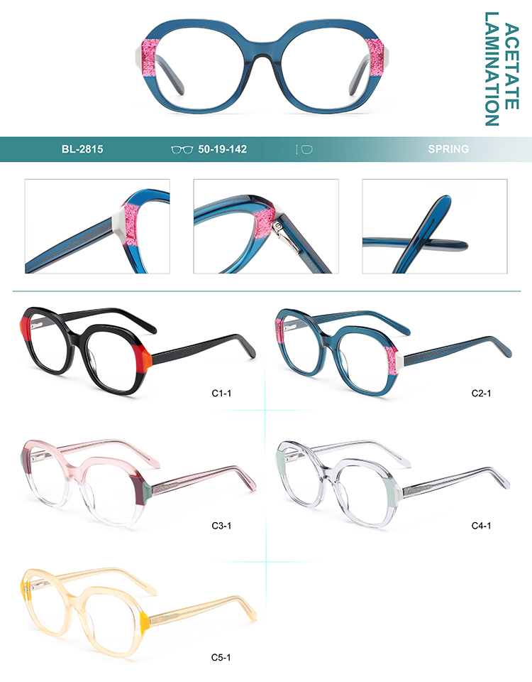 الجملة إطارات النظارات خلات تفاصيل BL-2815