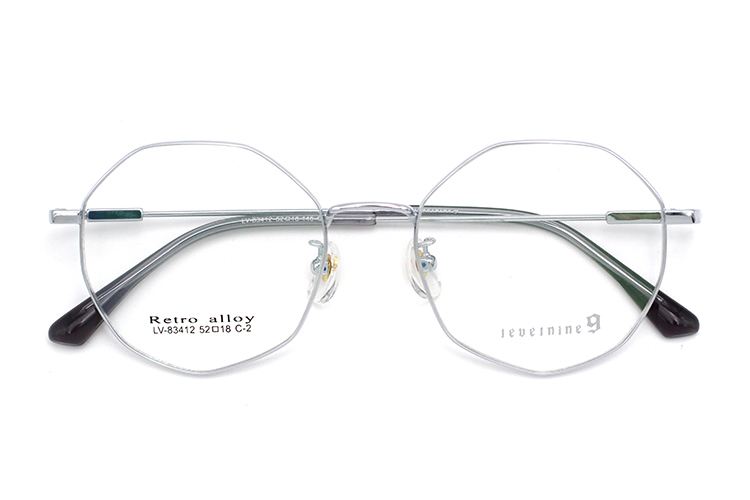 نظارات معدنية - فضية