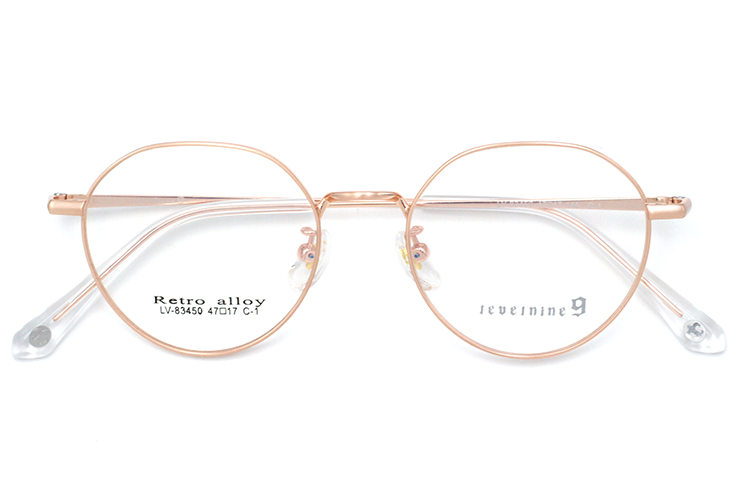 إطارات النظارات الكلاسيكية - ذهبي