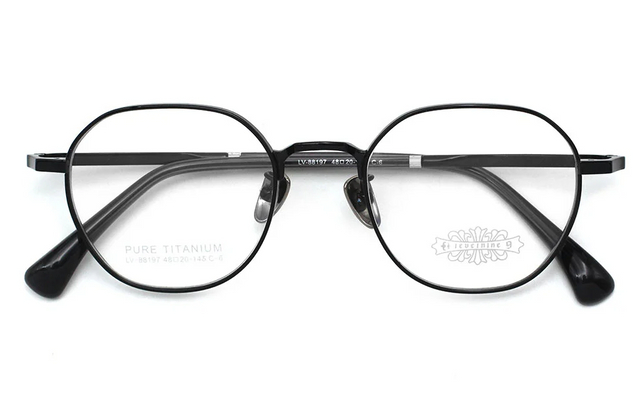 الجملة إطارات النظارات التيتانيوم 88197
