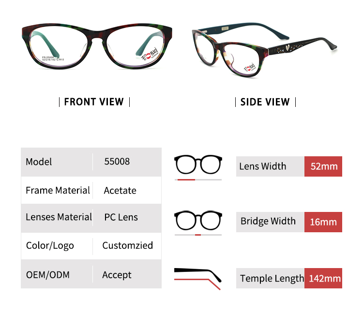 إطار بصري أسيتاتو 55008_01 