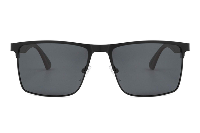 نظارات شمسية مستطيلة معدنية