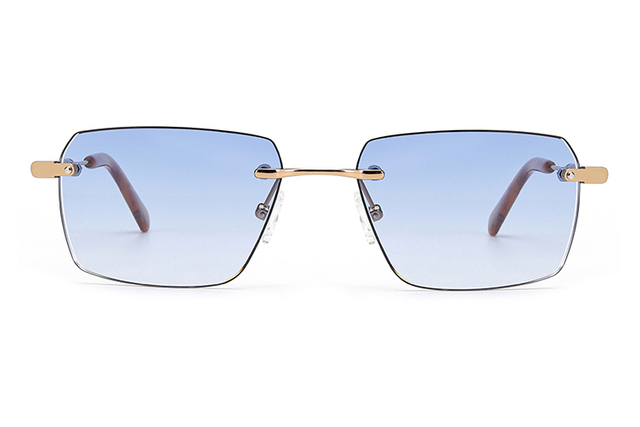 نظارات شمسية معدنية بدون إطار