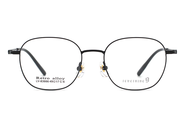 نظارة بإطار معدني رفيع من ليفيل ناين 83666