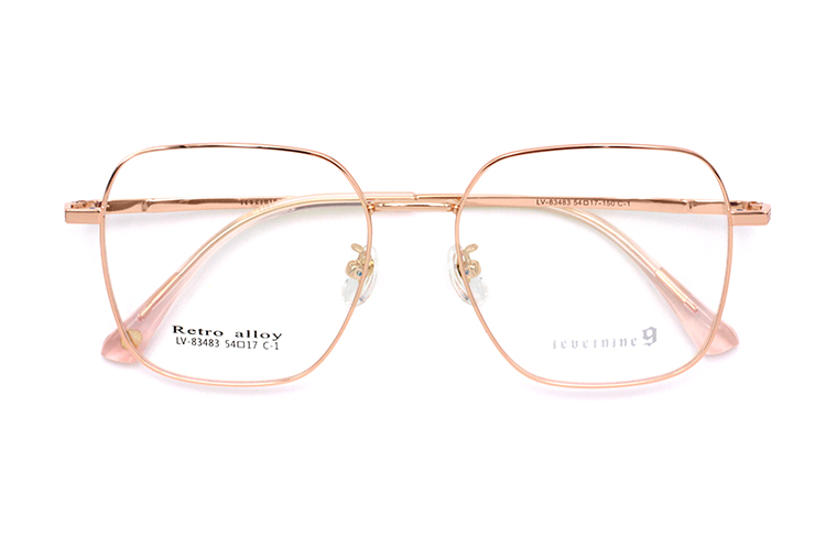نظارة معدنية - روز جولد