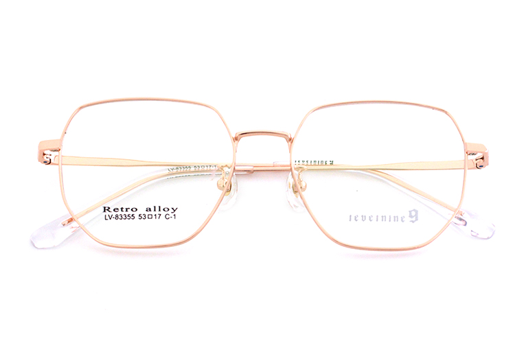 نظارات معدنية - ذهبية