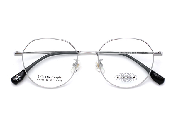 الجملة إطارات النظارات التيتانيوم 87102