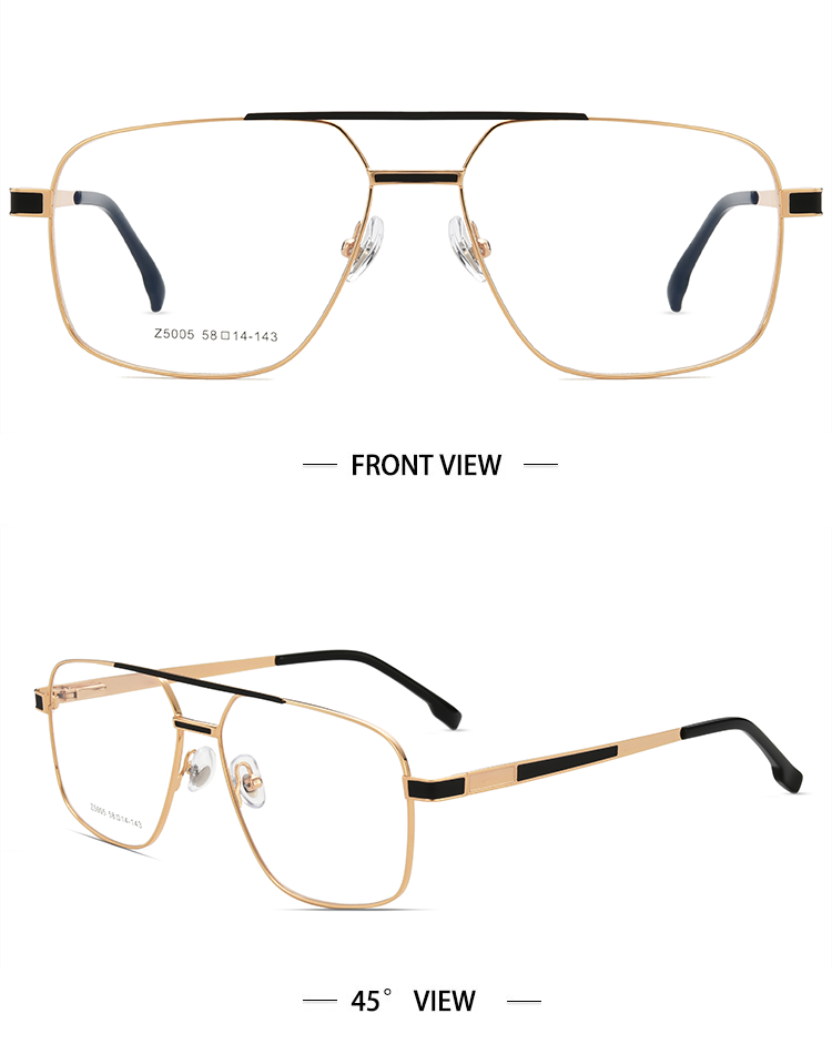 نظارات إطار معدني الطيار بالجملة