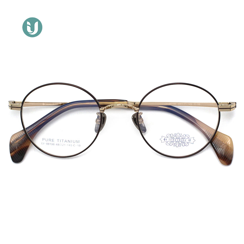 الجملة إطارات النظارات التيتانيوم 88196