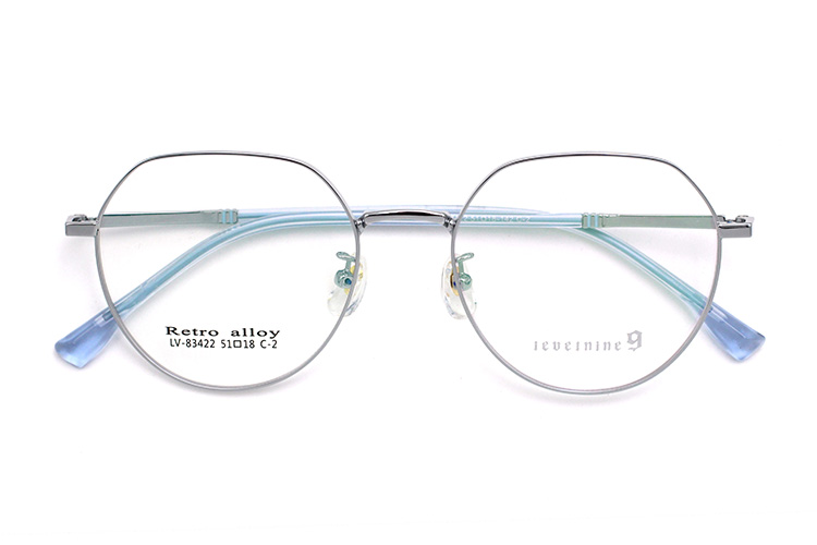 أخف إطارات النظارات - فضي