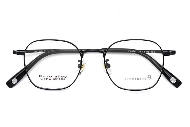 إطارات النظارات الموضة - أسود