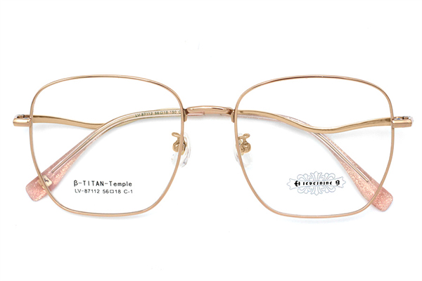 الجملة إطارات النظارات التيتانيوم 87112