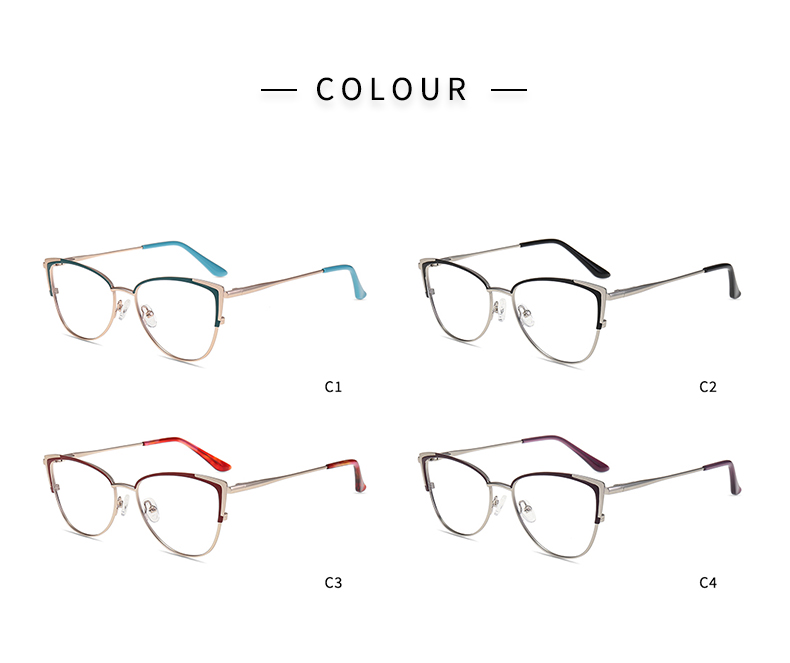 إطار بصري معدني_لون