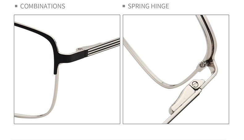 تفاصيل إطارات النظارات عالية الجودة