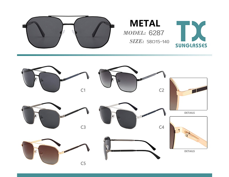 الجملة النظارات الشمسية المعدنية 6287