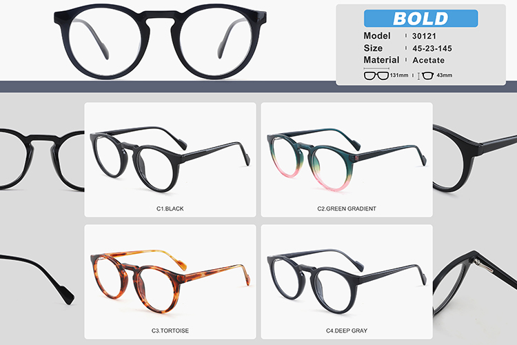 الجملة إطارات النظارات خلات YC30121