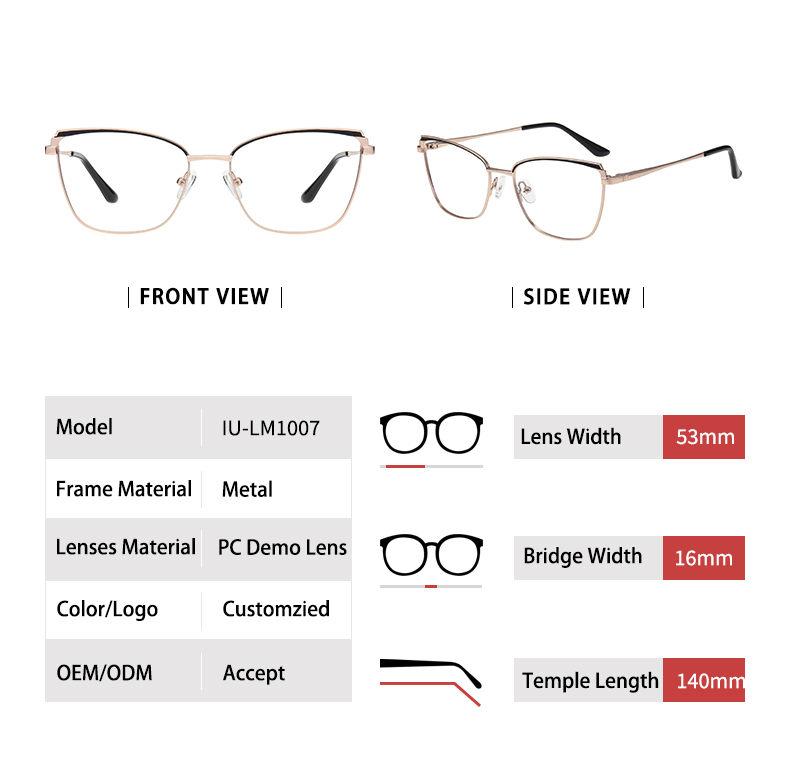 نظارات عين القطة النسائية_تفاصيل